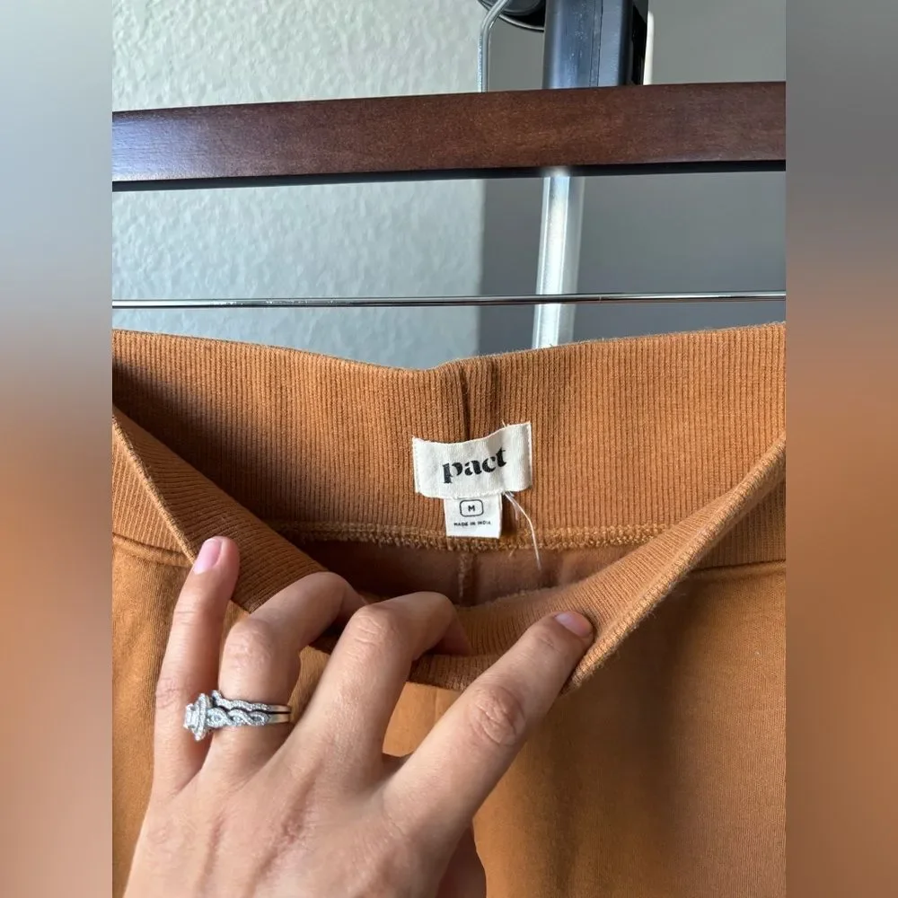 Pact 100% Organic Cotton Wide Leg Pants - Picture 4 of 5